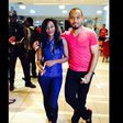Genevieve Nnaji and Ramsey Noauh at AFRIFF 2014