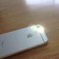 iPhone 6 with flashing LED light.