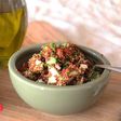 Red Quinoa and veggies salad