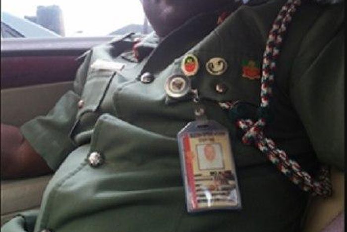 The fake Brig. Aliyu Hussaini