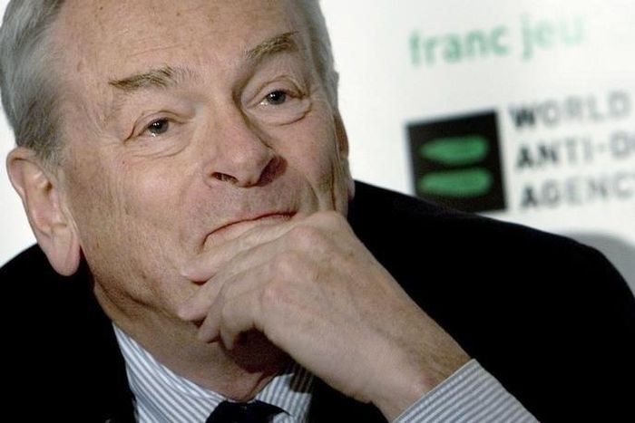 Dick Pound, chairman of the World Anti-Doping Agency (WADA), gestures during a news conference in Montreal May 13, 2007. REUTERS/Christinne Muschi