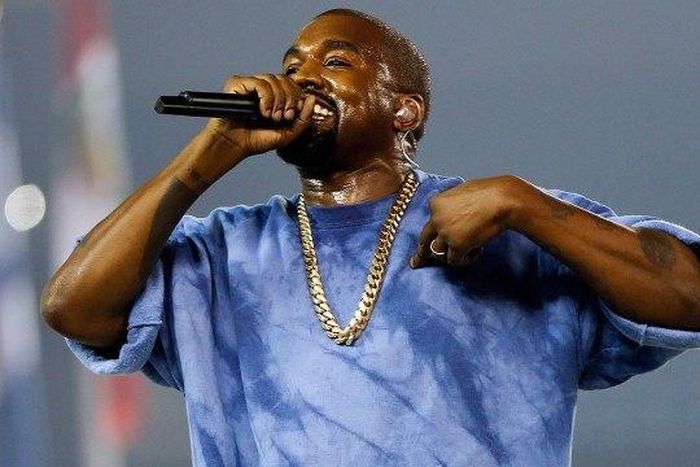 Kanye West performs during the closing ceremony of the Toronto's Pan Am Games