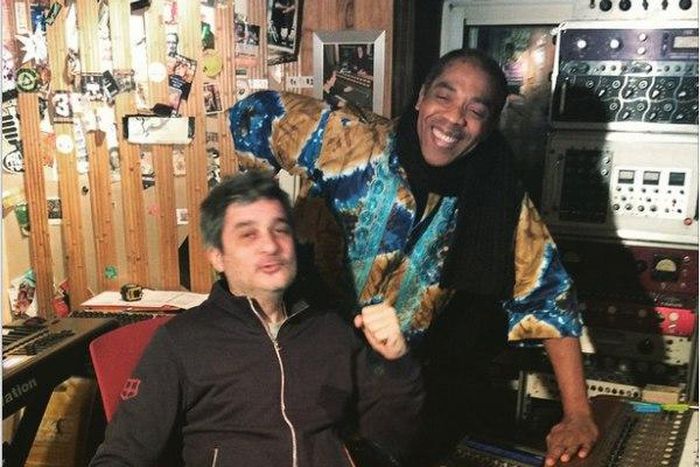 Femi Kuti working on a new project in France