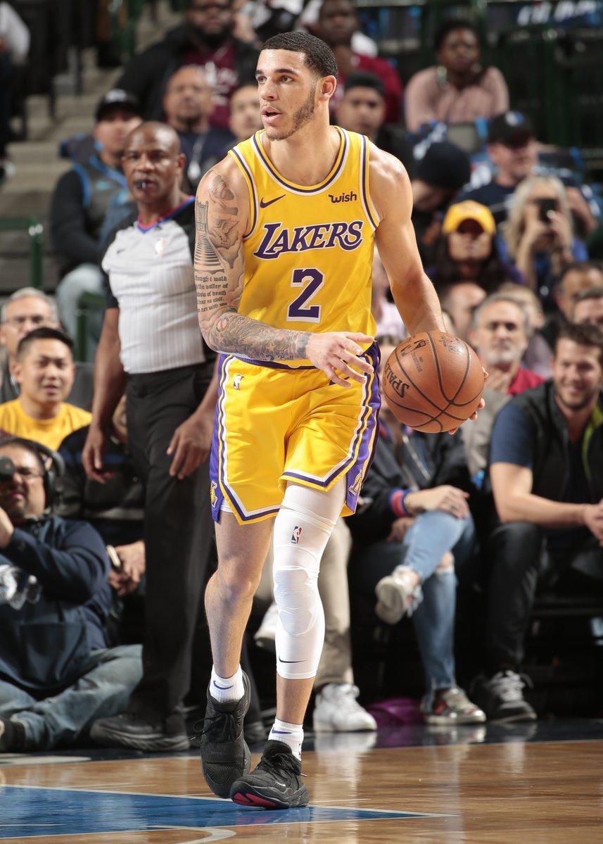 Lonzo Ball provided good backup as the Lakers [NBA]