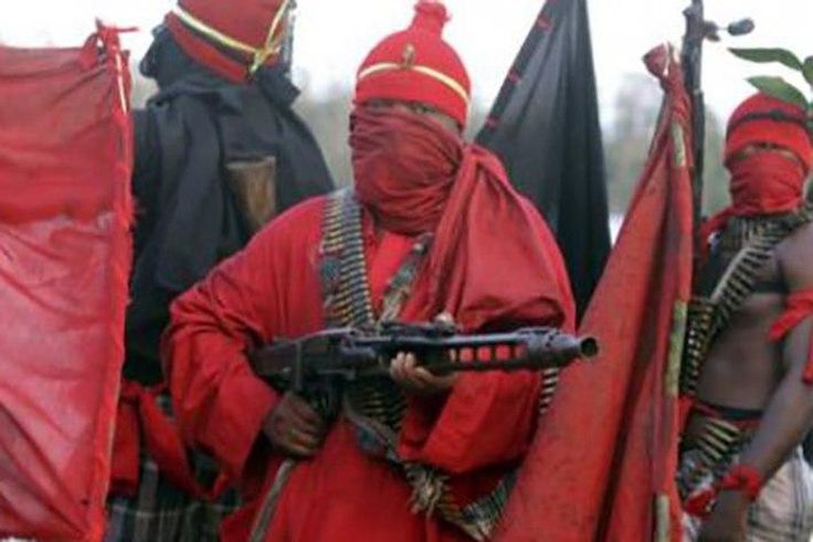 The gunmen took the woman in from of her children.