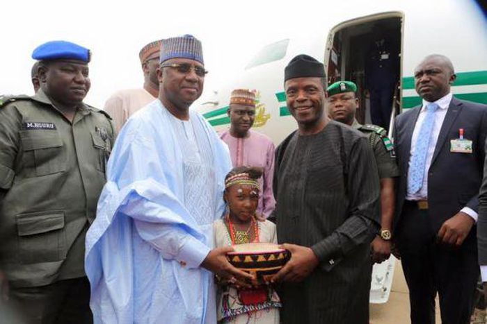 Vice President, Yemi Osinbajo in Adamawa to visit IDP camps