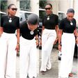 Ebube Nwagbo looking stunning in a monochrome combination