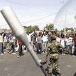 Burundi students tackle police