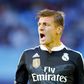 Real Madrid's Toni Kroos celebrates his goal against Celta Vigo during their Spanish first division soccer match at Balaidos stadium in Vigo April 26, 2015. REUTERS/Miguel Vidal
