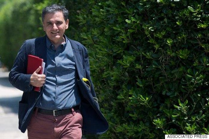 Greece's new Finance Minister Euclid Tsakalotos, who will present Greece's plans to its creditors at emergency bailout meetings today.