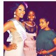 Osas Ighodaro and friends at her Bachelorette party