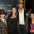 Terrence Howard, Michelle Ghent and their kids
