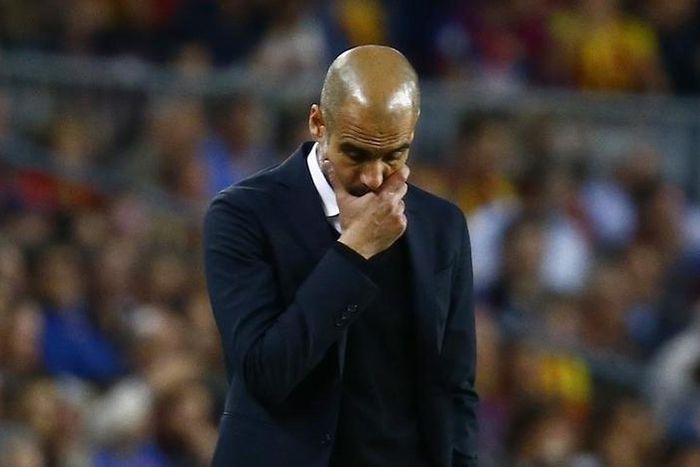 Bayern Munich coach Josep Guardiola. Reuters / Kai Pfaffenbach
