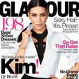 Kim Kardashian covers Glamour Magazine July 2015 issue