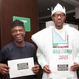Nigeria's President, Muhammadu Buhari (right) and Vice President Yemi Osinbajo.