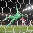 Manchester City's James Milner scores past Asmir Begovic of Stoke City during their English Premier League soccer match at the Britannia Stadium in Stoke-on-Trent, central England, February 11, 2015.      REUTERS/Darren Staples