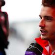 Jules Bianchi at a press conference before the start of the Japanese Grand Prix