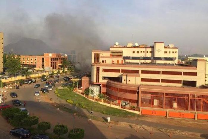 Fire outbreak at Federal High Court, Abuja