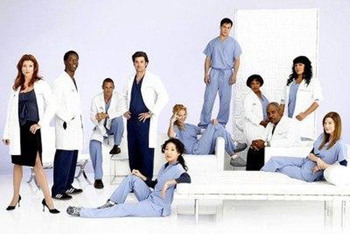 The Greys Anatomy cast