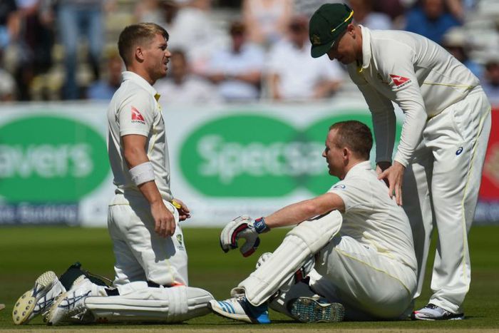 David Warner reveals details of Chris Rogers' on-field dizziness