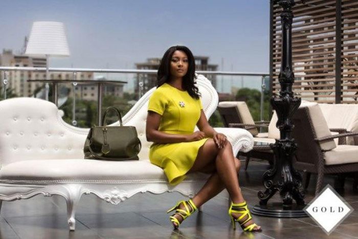 Osas Ighodaro for Gold Fashion Line