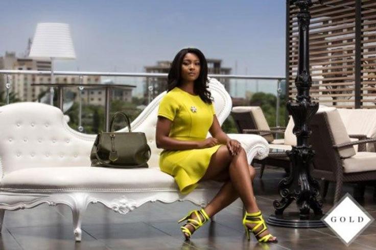 Osas Ighodaro for Gold Fashion Line