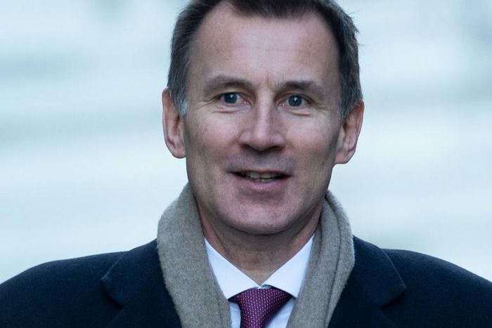 Britain's Foreign Secretary Jeremy Hunt, pictured January 8, 2019, said that "victims of forced marriage helped to return to the UK...will no longer be asked to take out a loan for their repatriation costs"