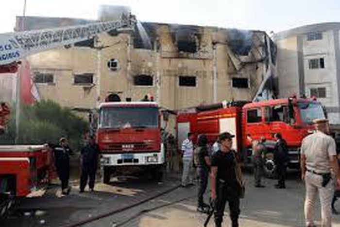 Fire at Egypt furniture factory kills 25 - health ministry