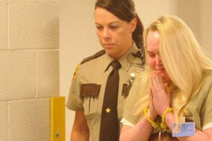 Jamie appeared in court crying