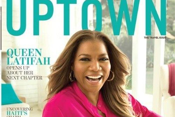 Queen Latifah covers Uptown Magazine April/May 2015 edition