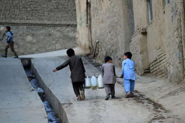 A shortage of rain and snow, a booming population and wasteful consumption have drained the Afghan capital's water basin and sparked a race to the bottom as households and businesses bore deeper and deeper wells in search of the precious resource