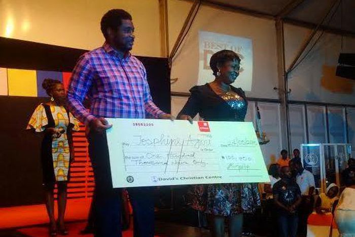 Pastor Kingsley Okonkwo and Josephine Ugwu at the David's Christian Center