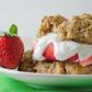 Breakfast strawberry shortcake