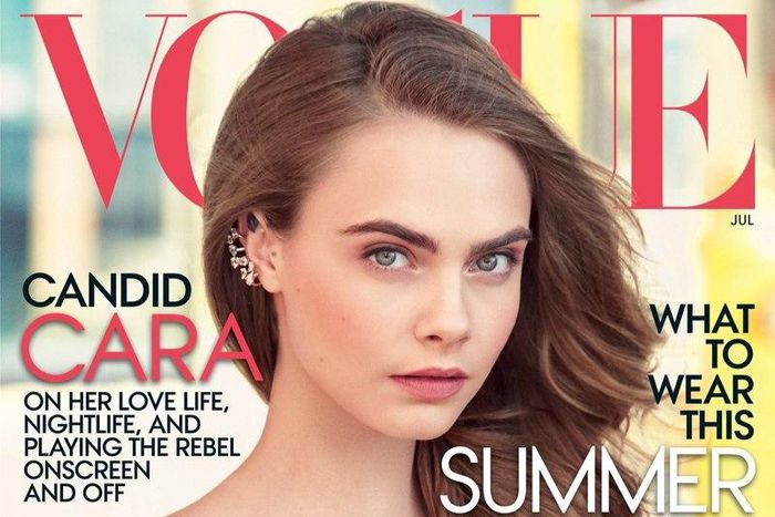 Cara Delevingne covers Vogue US July 2015 issue