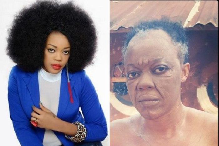 TBT - Eve Esin as an old woman.