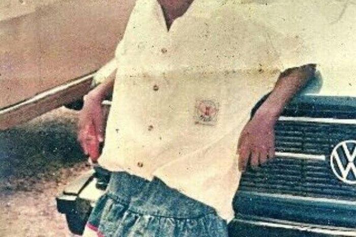 Nollywood actress, scriptwriter and producer, Ivie Okujaye in her early days.