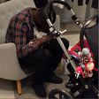 Teebillz with his son