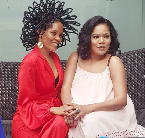 Chika Lann and Toyin Abraham