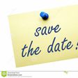 Save the date