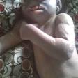 The strange baby with the horns
