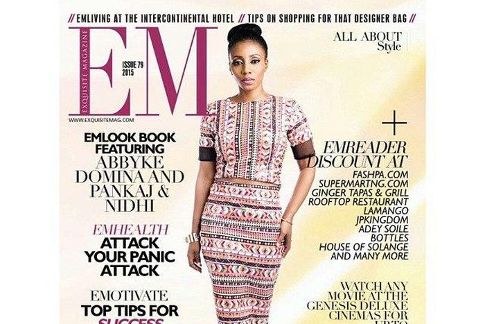 Abbyke Domina covers Exquisite Magazine