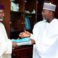 Former INEC Chairman, Attahiru Jega hands over on June 30, 2015