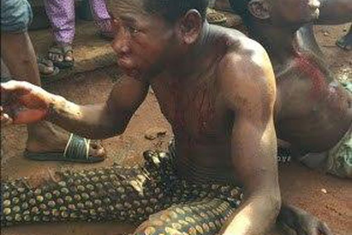 The suspected kidnappers