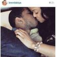 Brenda Biya kissing on Instagram