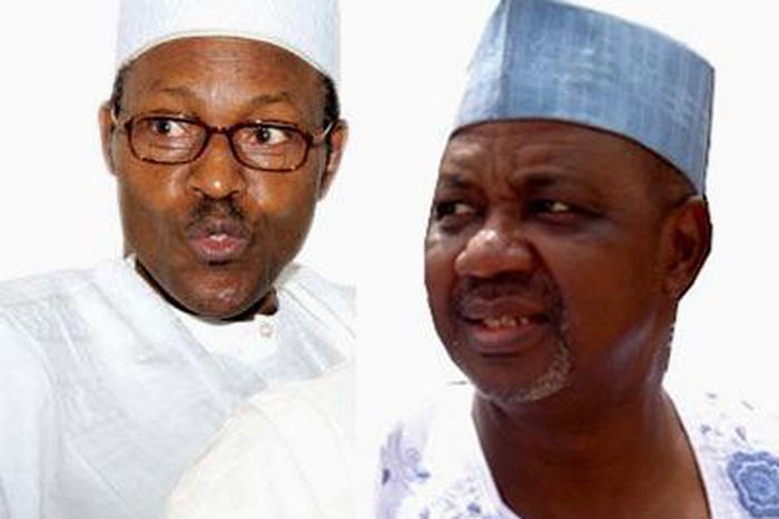 President Muhammadu Buhari and Former Vice President, Namadi Sambo