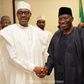 President Goodluck Jonathan and President-elect, Muhammadu Buhari