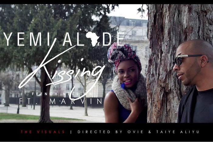 Yemi Alade and Marvin act the character of love birds who go through moments of passion, as they sing to, and for each other in the ambient beauty of the French capital.