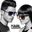 Karl Lagerfeld eyewear ad featuring Kendall Jenner