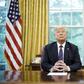US President Donald Trump, seen here in an August 2018 file photo, is to address the nation from the Oval Office