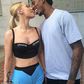 Iggy Azalea kisses boyfriend, Nick Young